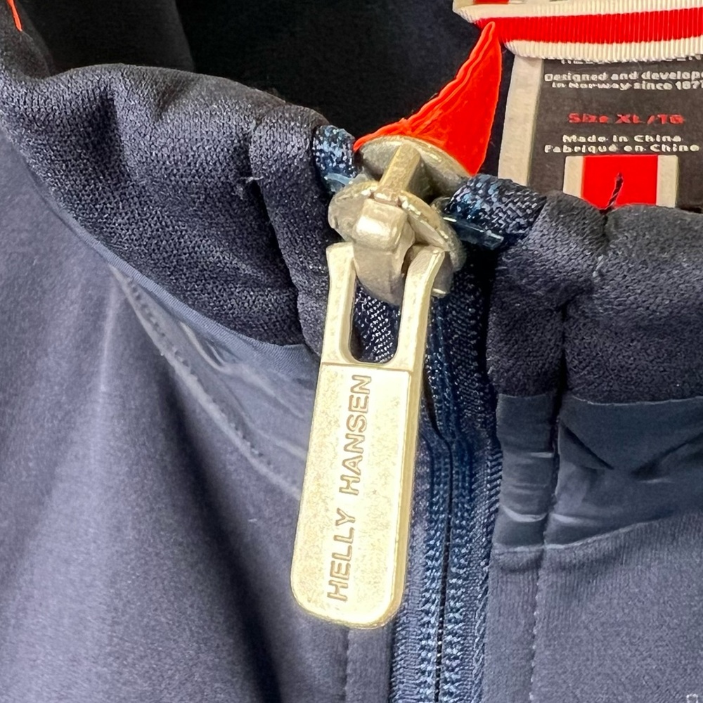 Helly-Hansen Naiad Breathable Fleece Jacket Navy Size XL - Picture 15 of 16